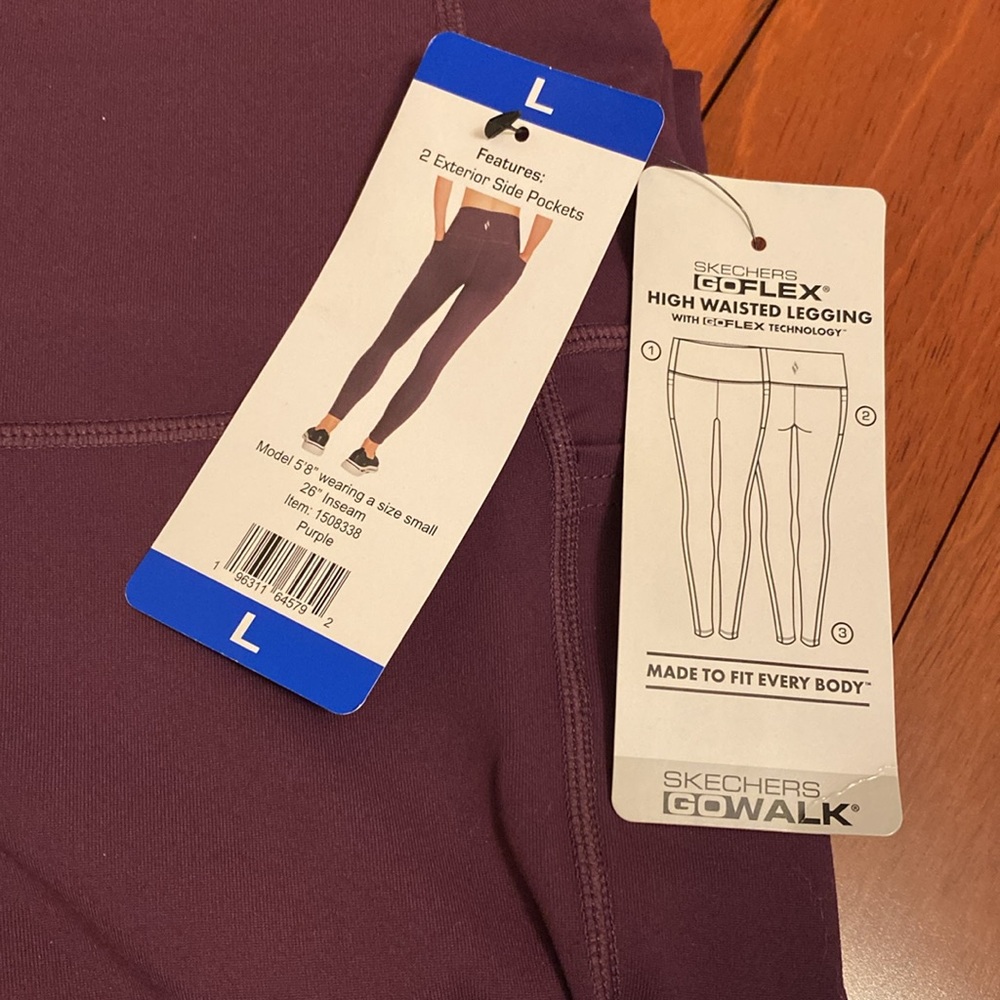 Sketchers ladies gowalk high waisted leggings - Picture 4 of 4